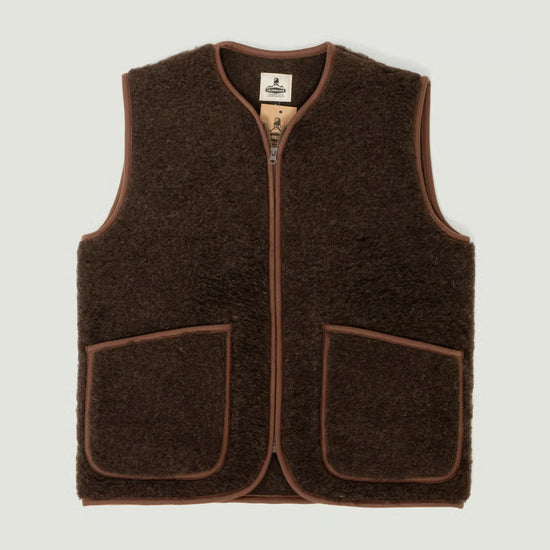 Coldbreaker Pepitco Vest Dark brown — Coldbreaker