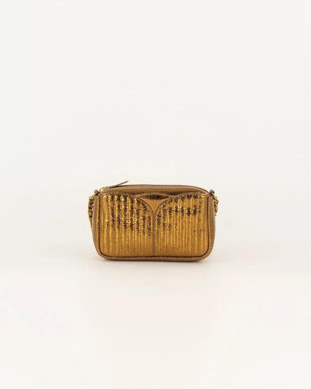 DIVINOU PETIT SAC MATELASSE Bronze