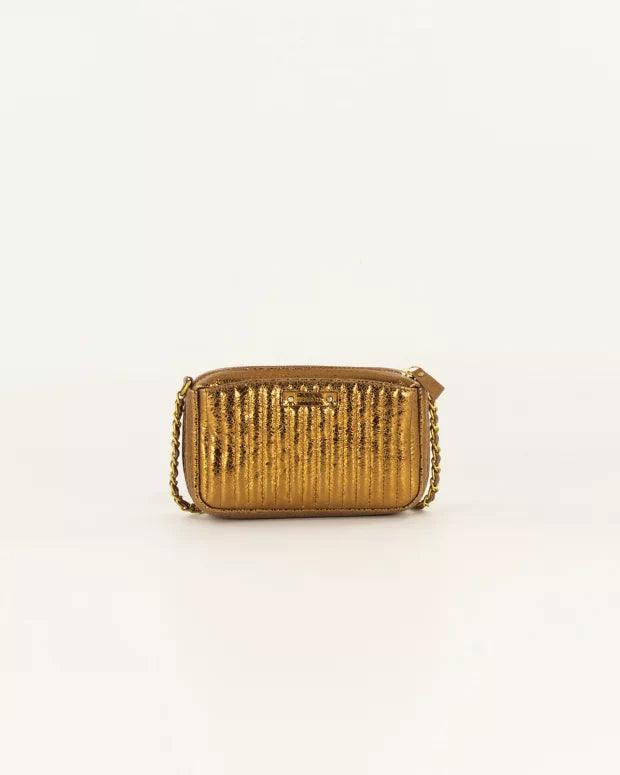 DIVINOU PETIT SAC MATELASSE Bronze