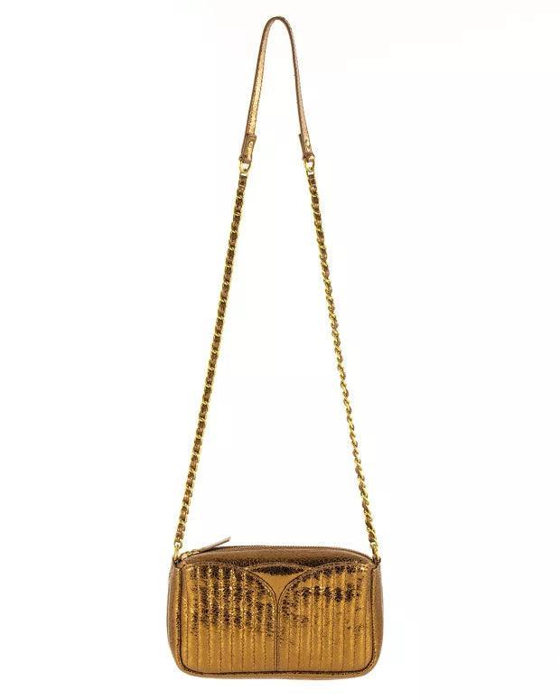 DIVINOU PETIT SAC MATELASSE Bronze