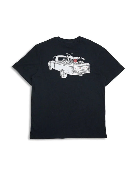 CARBY PICKUP S/S TEE Black