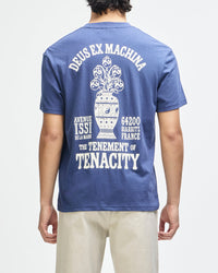 Deus Ex Machina Biarritz Ceramic Tee Mechanic Blue