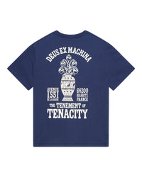 Deus Ex Machina Biarritz Ceramic Tee Mechanic Blue