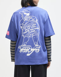 Deus Ex Machina Bloomers Os Tee Limoges Blue