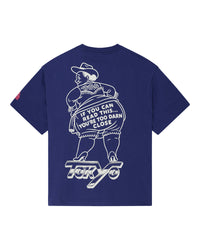 Deus Ex Machina Bloomers Os Tee Limoges Blue