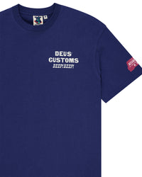 Deus Ex Machina Bloomers Os Tee Limoges Blue