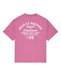 Deus Ex Machina Canggu Sign Tee Red Violet
