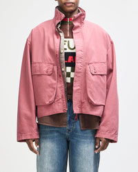 Deus Ex Machina Common State Jacket Overdyed Red