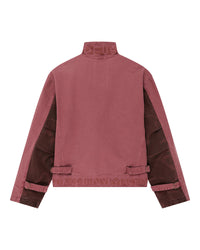 Deus Ex Machina Common State Jacket Overdyed Red