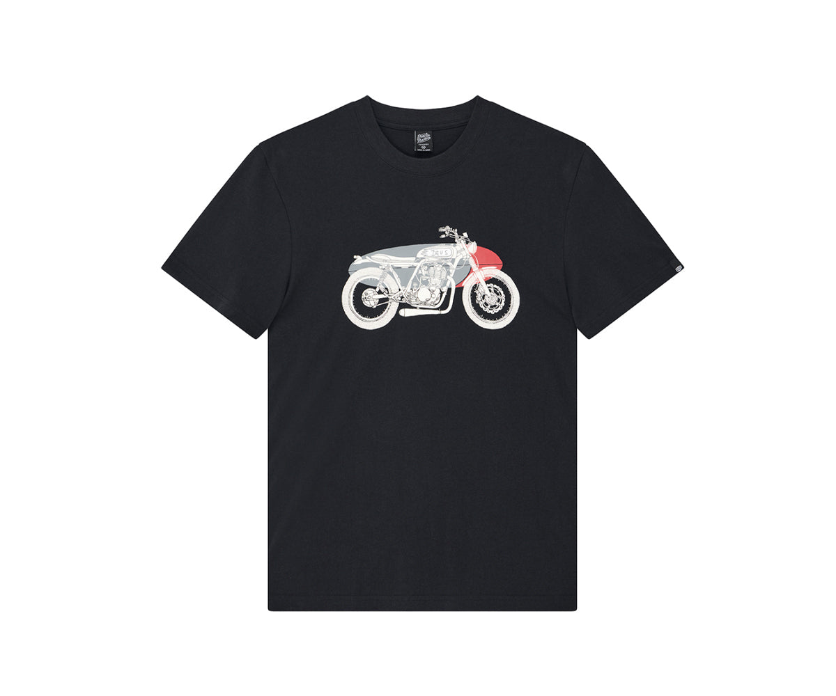 Deus Ex Machina DROVERS DOG S/S TEE Black