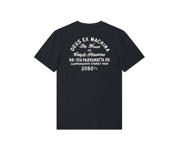 Deus Ex Machina DROVERS DOG S/S TEE Black