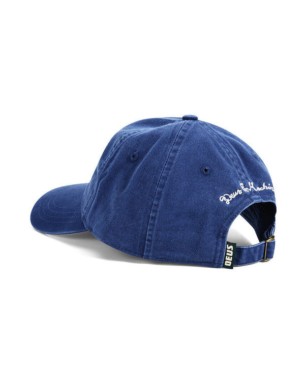 Deus Ex Machina Deep Cut Dad Cap Limoges Blue