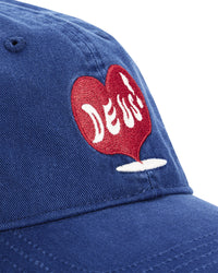 Deus Ex Machina Deep Cut Dad Cap Limoges Blue
