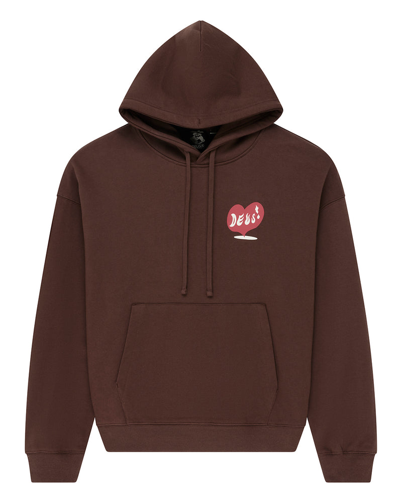 Deus Ex Machina Deep Cut Hoodie Downtown Brown