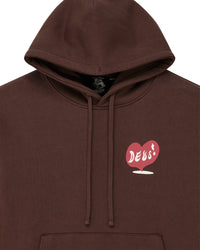 Deus Ex Machina Deep Cut Hoodie Downtown Brown