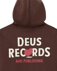Deus Ex Machina Deep Cut Hoodie Downtown Brown