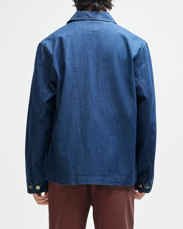Deus Ex Machina Denim Chore Jacket Vintage Blue