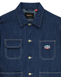 Deus Ex Machina Denim Chore Jacket Vintage Blue