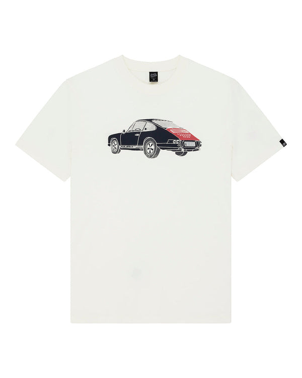 Deus Ex Machina EMPORIUM NINER S/S TEE Niner Pristine White — Deus Ex Machina