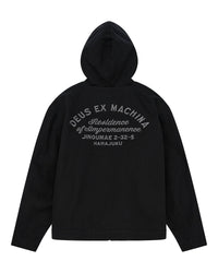Deus Ex Machina Harajuku Hooded Jacket  Black