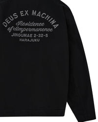 Deus Ex Machina Harajuku Hooded Jacket  Black