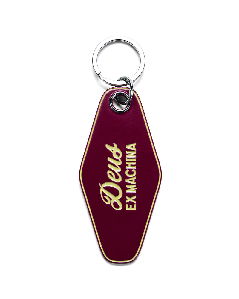 Deus Ex Machina Harajuku Key Tag Burgundy