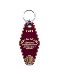Deus Ex Machina Harajuku Key Tag Burgundy