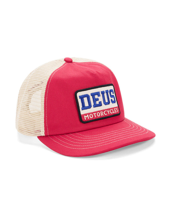 Deus Ex Machina MALDEN TRUCKER Melon Red — Deus Ex Machina