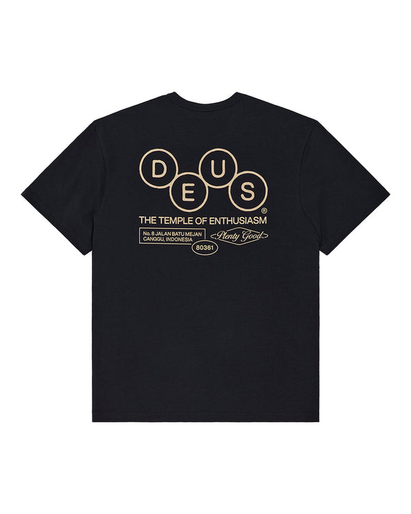 Deus Ex Machina MECHANISM S/S TEE Black — Deus Ex Machina
