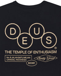 Deus Ex Machina MECHANISM S/S TEE Black