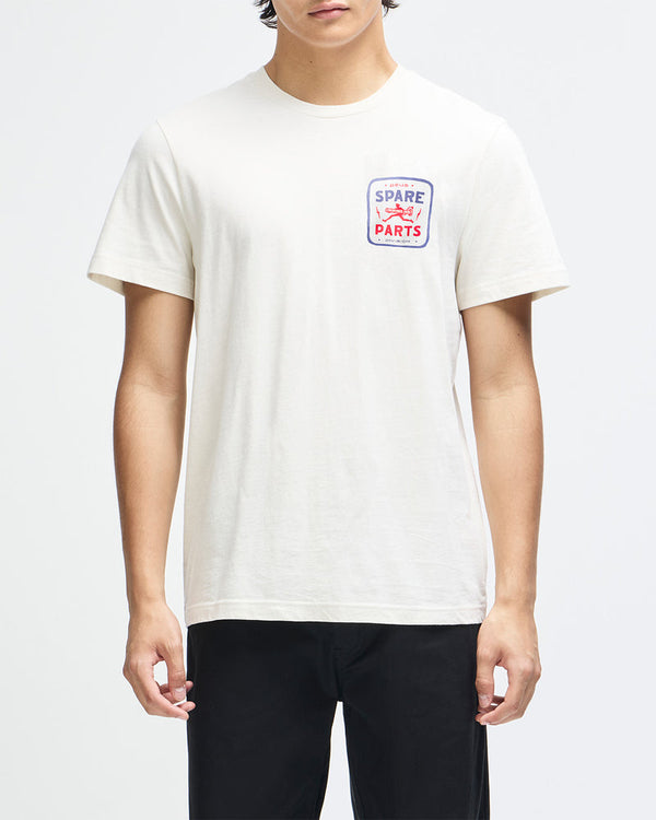 Deus Ex Machina Mudflap Tee Vintage White