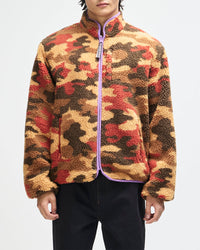 Deus Ex Machina Owen Reversible Fleece Camo Black