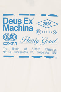 Deus Ex Machina PLENTY GOOD S/S TEE White
