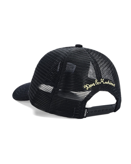 Deus Ex Machina Pill Cord Trucker Black