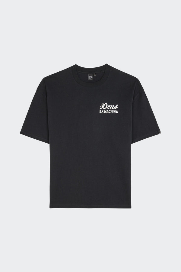Deus Ex Machina SEOUL SIGN S/S TEE Black
