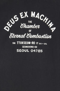 Deus Ex Machina SEOUL SIGN S/S TEE Black