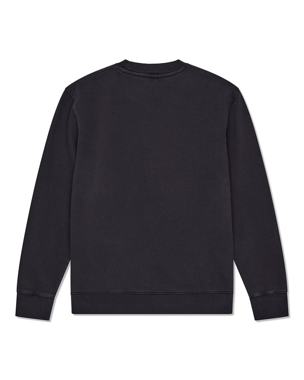 Deus Ex Machina SHIELD DYED CREW Black