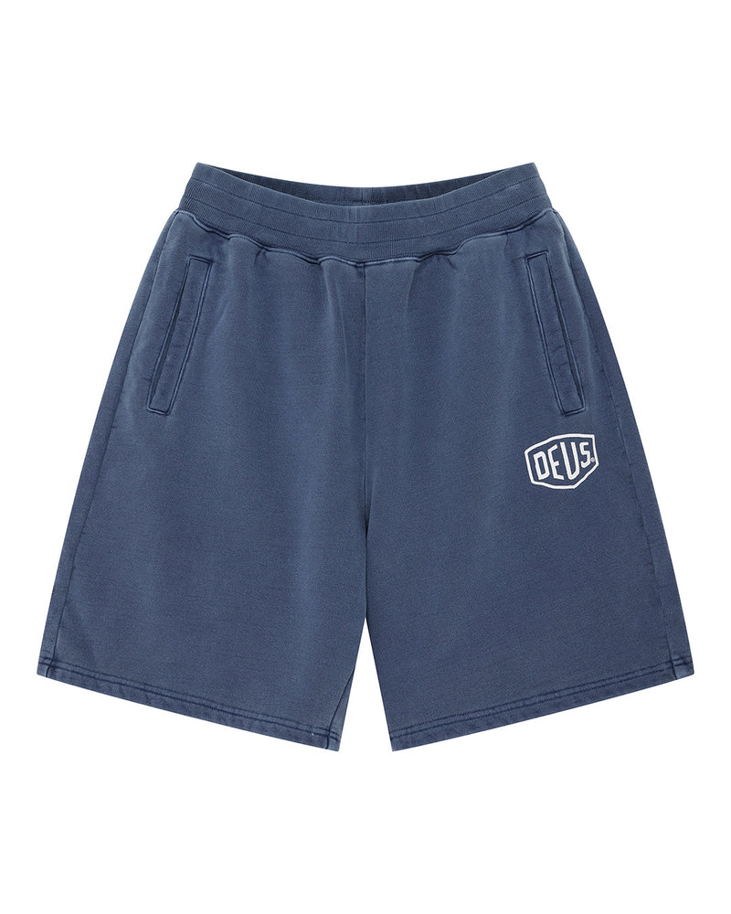 Deus Ex Machina SHIELD TRACK SHORT Blue