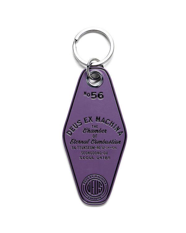 Deus Ex Machina Seoul Key Tag Grape Purple — Deus Ex Machina