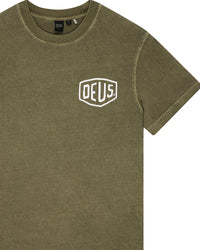 Deus Ex Machina Shield Gd Tee Olive Green
