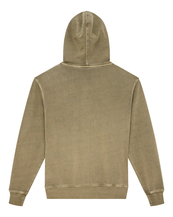 Deus Ex Machina Shield Gd Zip Hoodie Olive Green