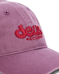Deus Ex Machina Smile Dad Cap Red Violet