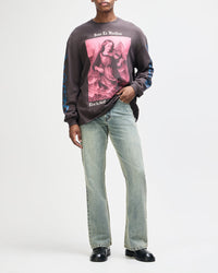 Deus Ex Machina Swell Maps Os Ls Tee Anthracite Grey