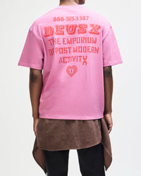 Deus Ex Machina Upstairs Os Tee Red Violet