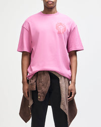 Deus Ex Machina Upstairs Os Tee Red Violet