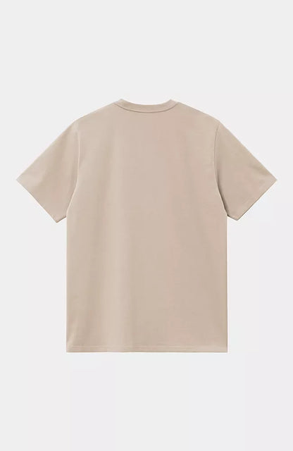 T Shirt Carhartt Wip AMERICAN SCRIPT S/S TEE Fleur De Sel