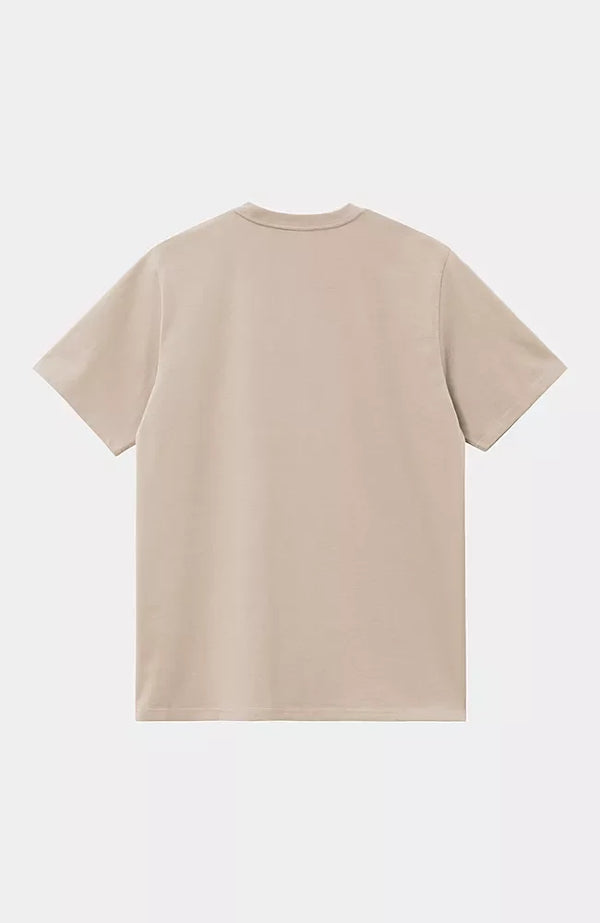T Shirt Carhartt Wip AMERICAN SCRIPT S/S TEE Fleur De Sel