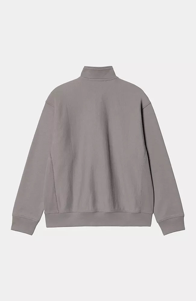 Pull Carhartt Wip HALF ZIP AMERICAN SCRIPT SWEAT Yosemite