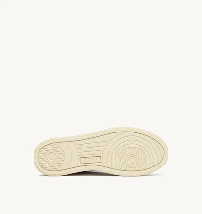 Autry Medalist Low White Brown