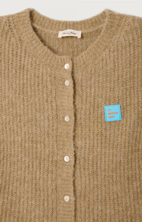 American Vintage GILET FEMME EAST SABLE CHINE